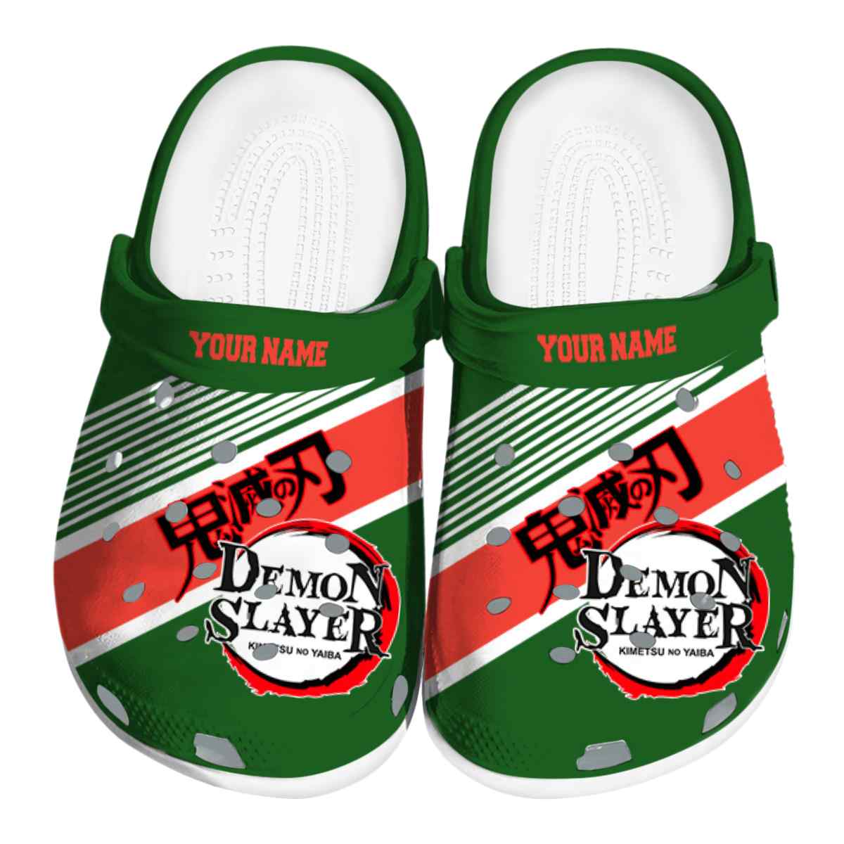 Demon Slayer Anime Crocs Crocband Clogs Shoes Comfortable For Men Women and Kids