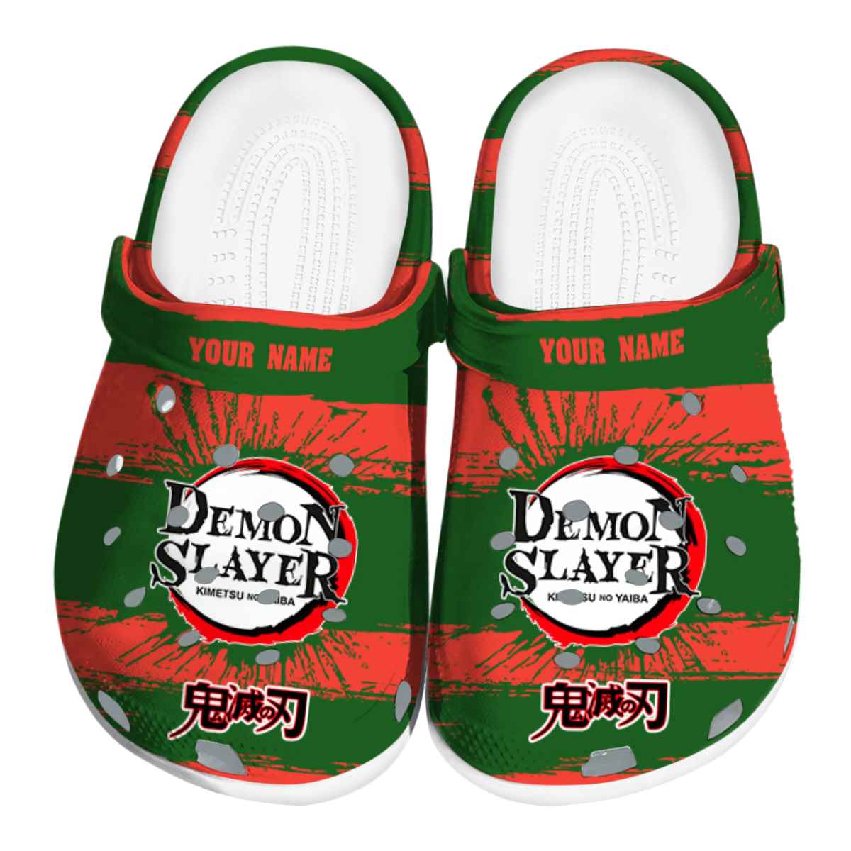 Demon Slayer Anime Crocs Crocband Clogs Shoes Comfortable For Men Women and Kids