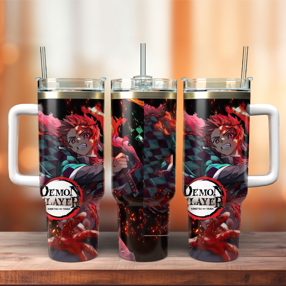 Demon Slayer TV Series Custom Stanley Cup 40 oz 30 oz Tumbler With HandleTVC2301292