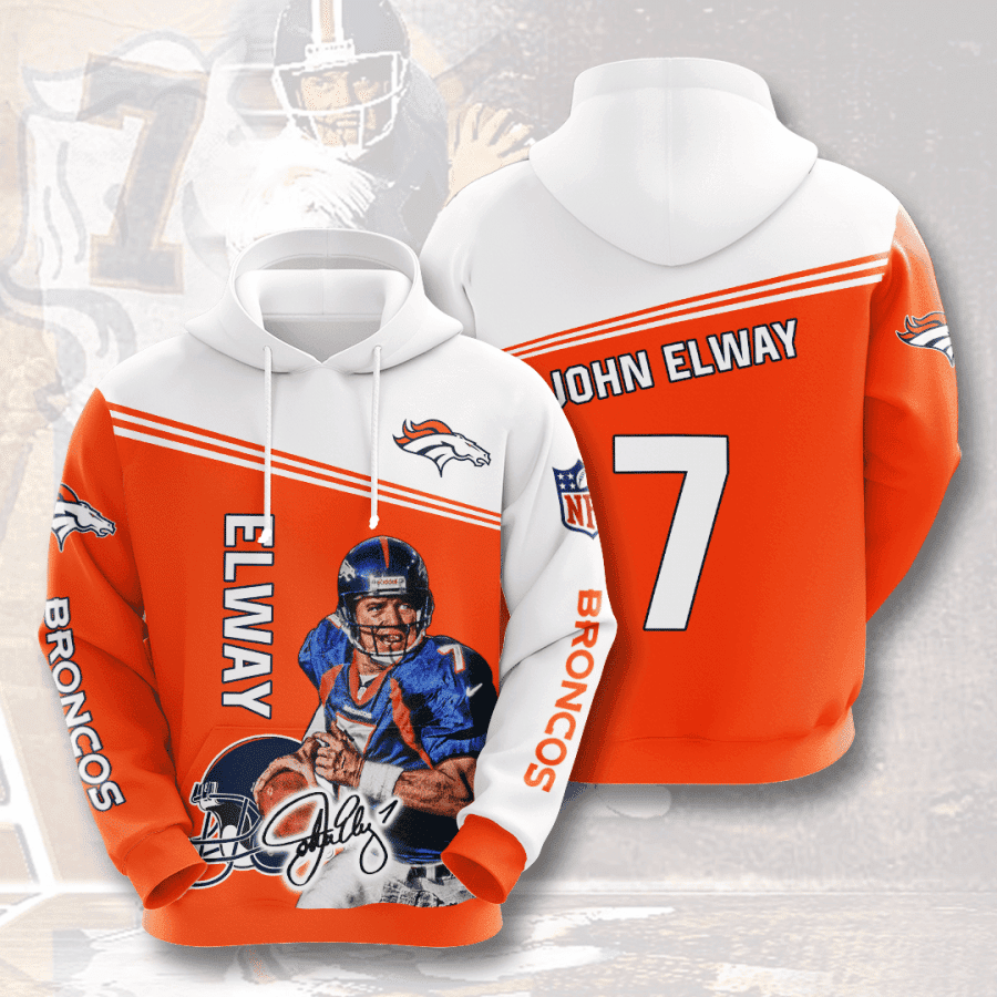 Denver Broncos 3D All Over Print Hoodie, Zip Hoodie