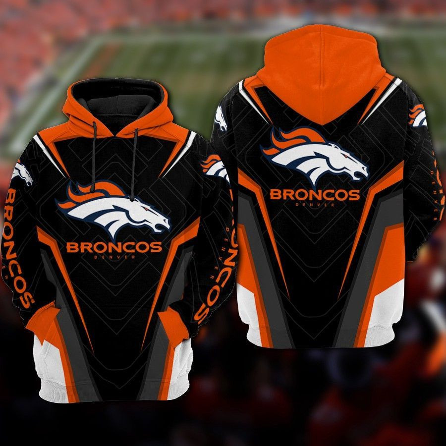 Denver Broncos 3D All Over Print Hoodie, Zip Hoodie