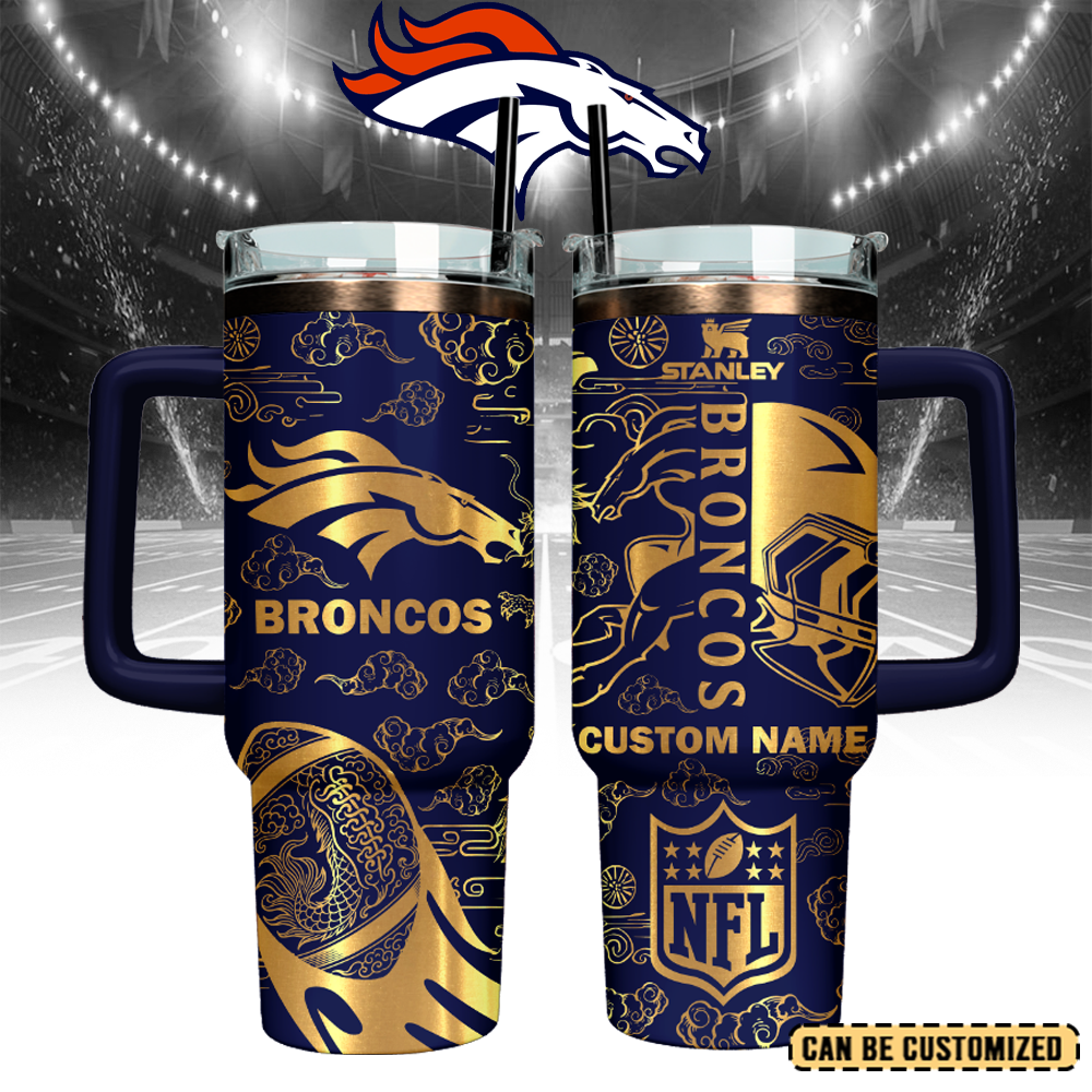 Denver Broncos Custom Stanley Cup 40 oz 30 oz Tumbler With HandleTVC2301107