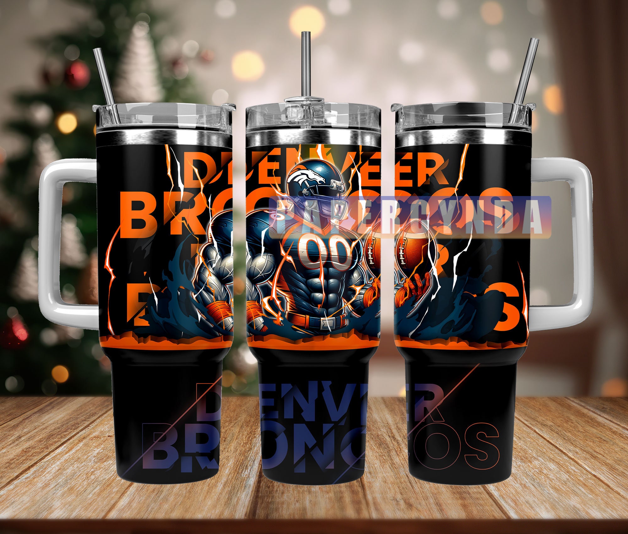Denver Broncos Custom Stanley Cup 40 oz 30 oz Tumbler With HandleTVC2301833