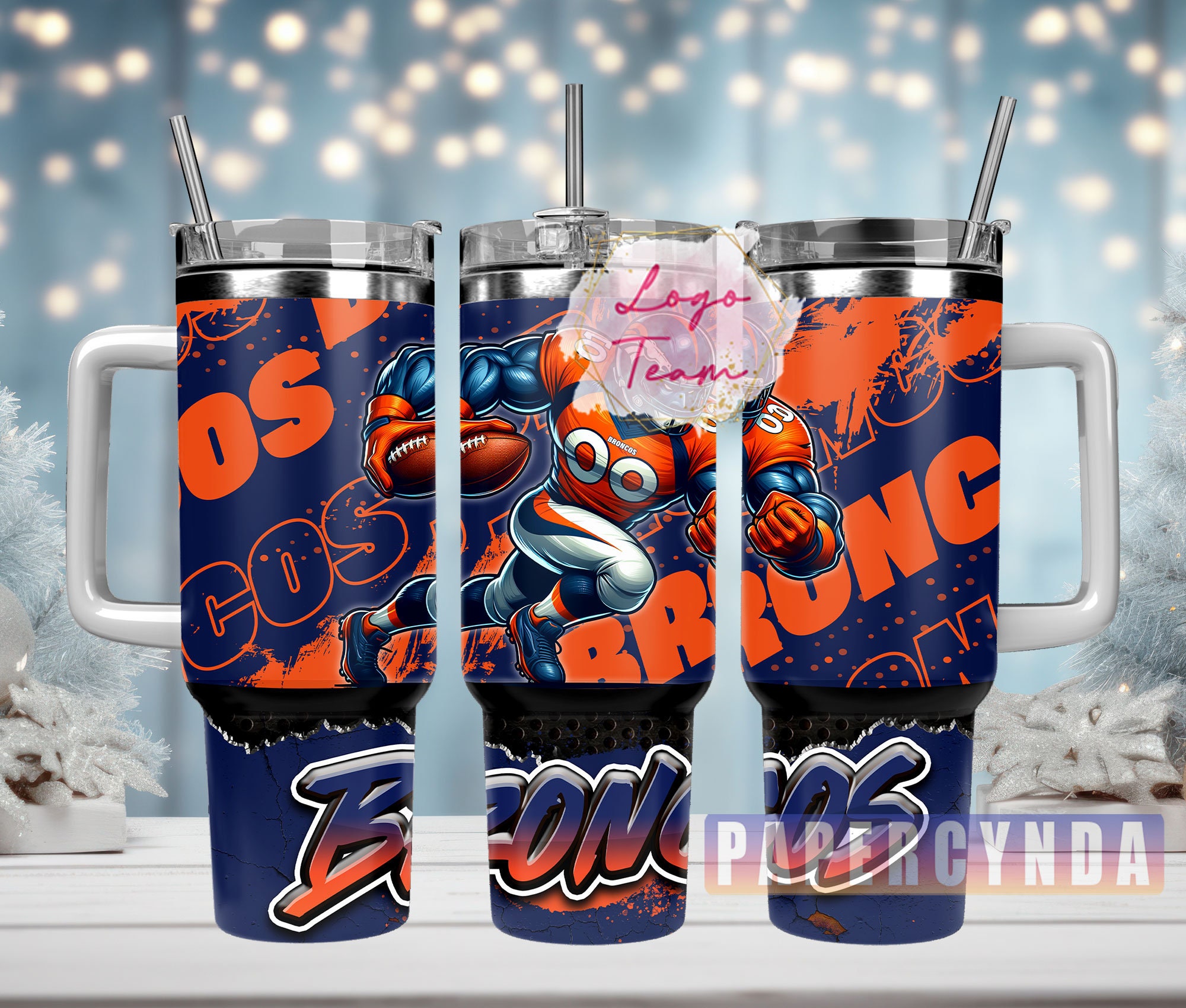 Denver Broncos Custom Stanley Cup 40 oz 30 oz Tumbler With HandleTVC2301842