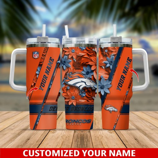 Denver Broncos NFL Custom Stanley Cup 40 oz 30 oz Tumbler With HandleTVC230108 - Image 3