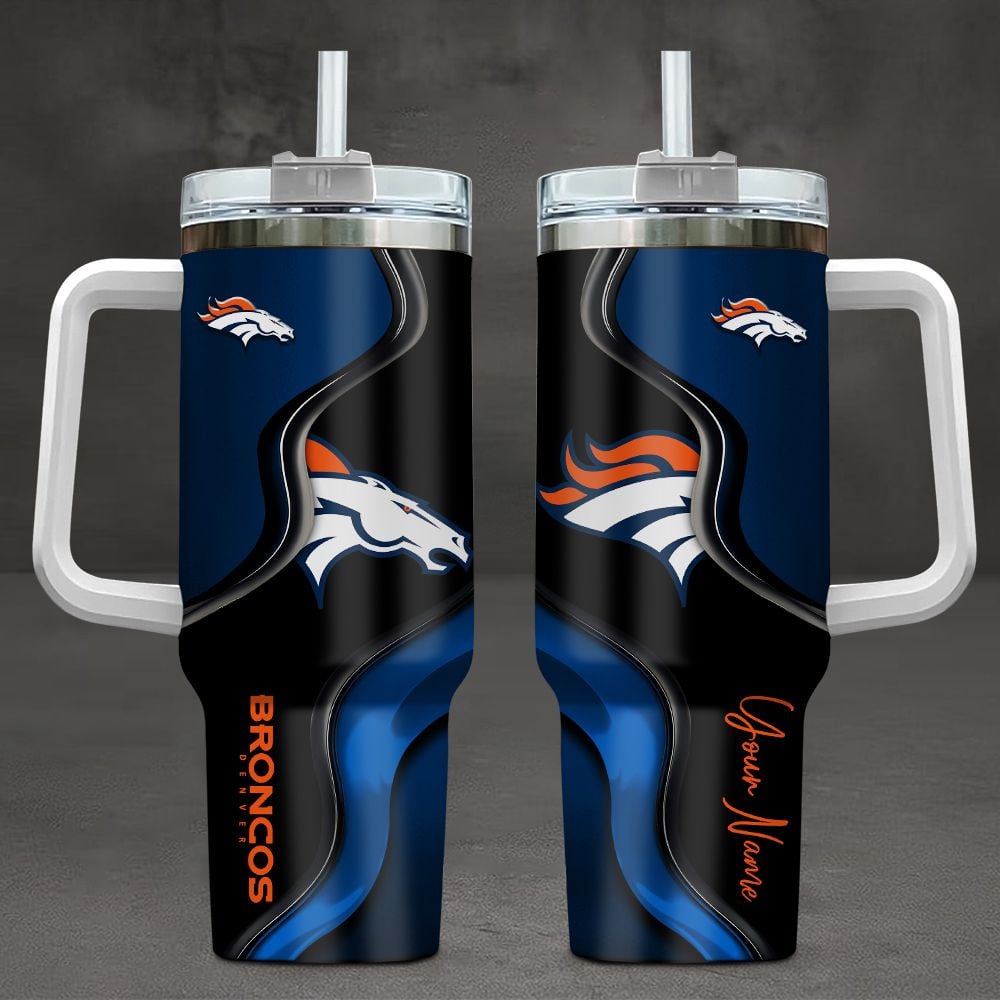 Denver Broncos NFL Custom Stanley Cup 40 oz 30 oz Tumbler With HandleTVC2301100