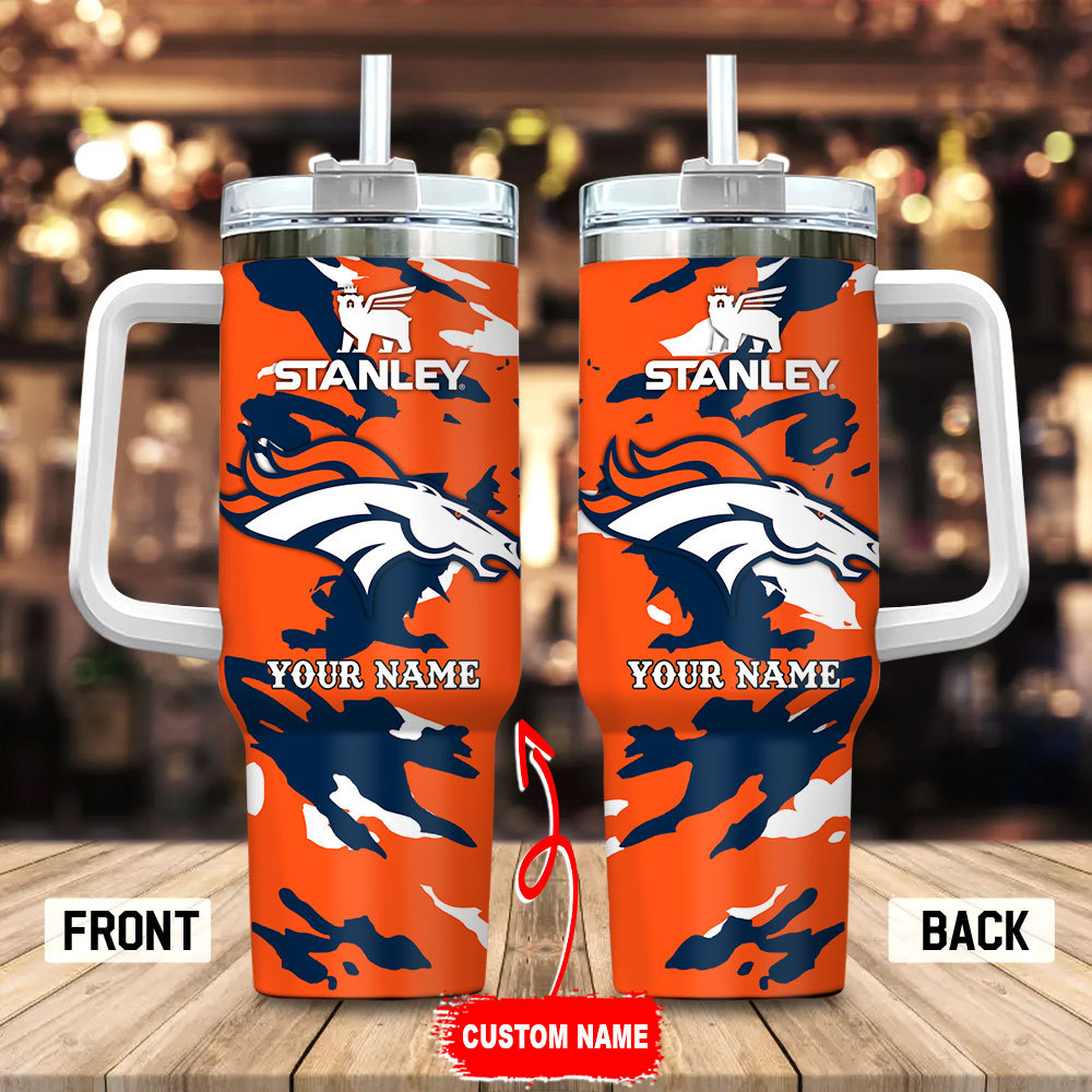 Denver Broncos NFL Custom Stanley Cup 40 oz 30 oz Tumbler With HandleTVC2301100