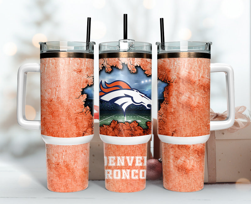 Denver Broncos NFL Custom Stanley Cup 40 oz 30 oz Tumbler With HandleTVC2301147