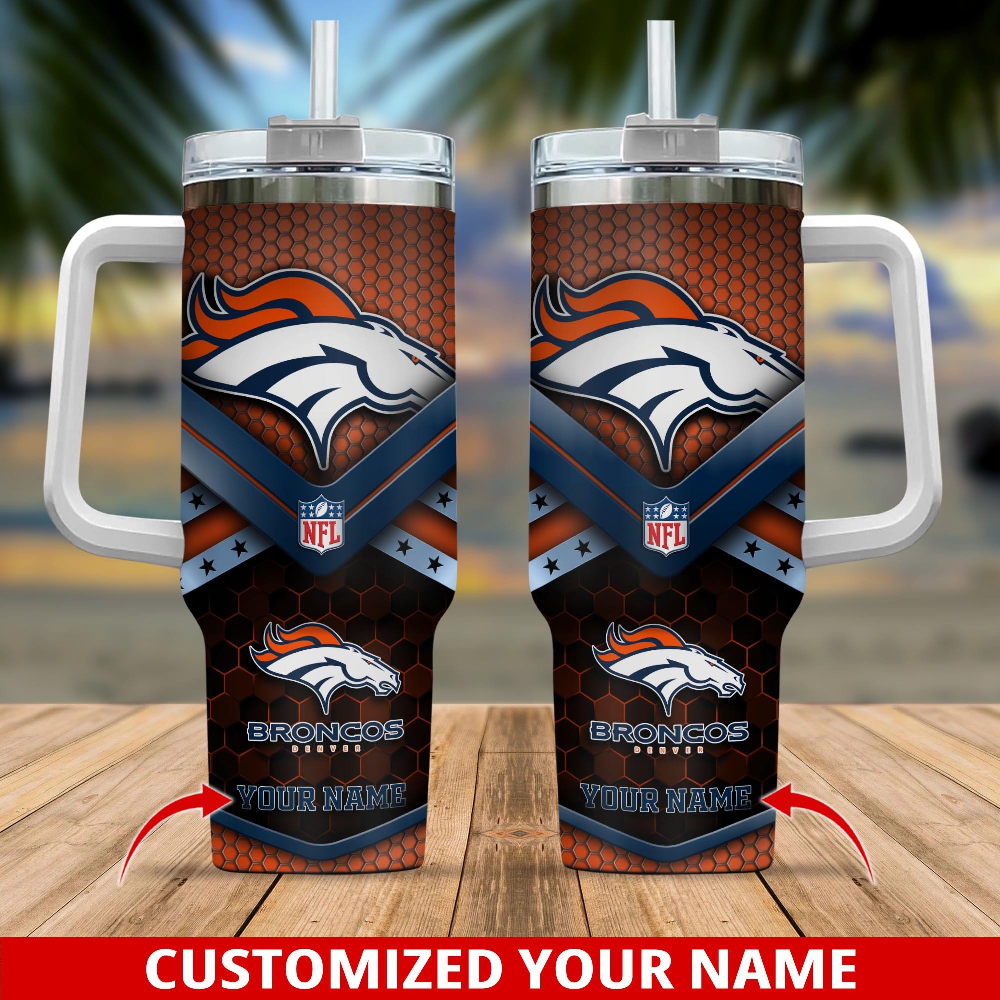 Denver Broncos NFL Custom Stanley Cup 40 oz 30 oz Tumbler With HandleTVC2301191