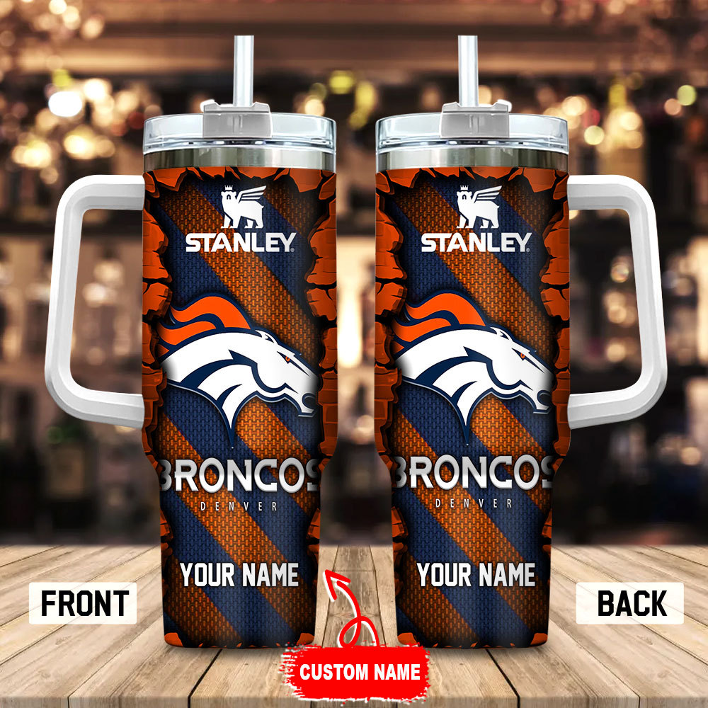 Denver Broncos NFL Custom Stanley Cup 40 oz 30 oz Tumbler With HandleTVC230156