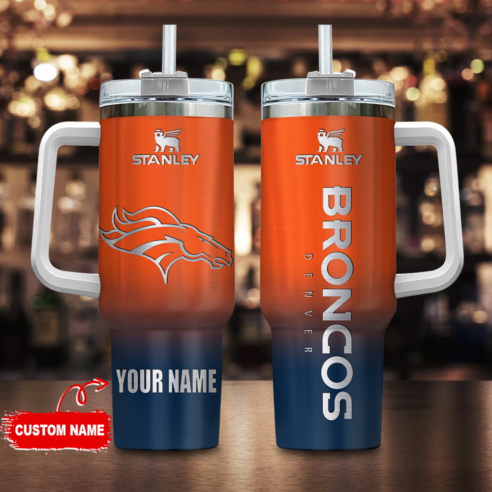 Denver Broncos NFL Custom Stanley Cup 40 oz 30 oz Tumbler With HandleTVC230179