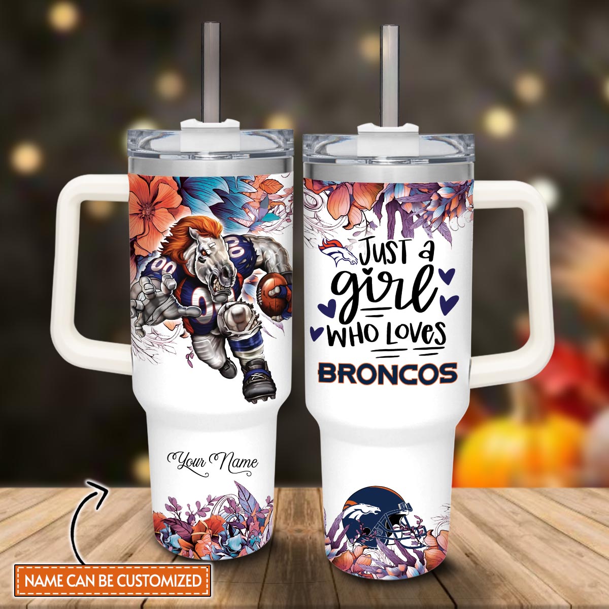 Denver Broncos NFL Custom Stanley Cup 40 oz 30 oz Tumbler With HandleTVC2301814