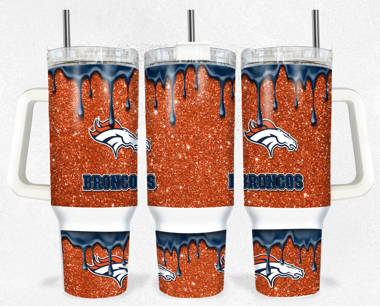 Denver Broncos NFL Custom Stanley Cup 40 oz 30 oz Tumbler With HandleTVC230190