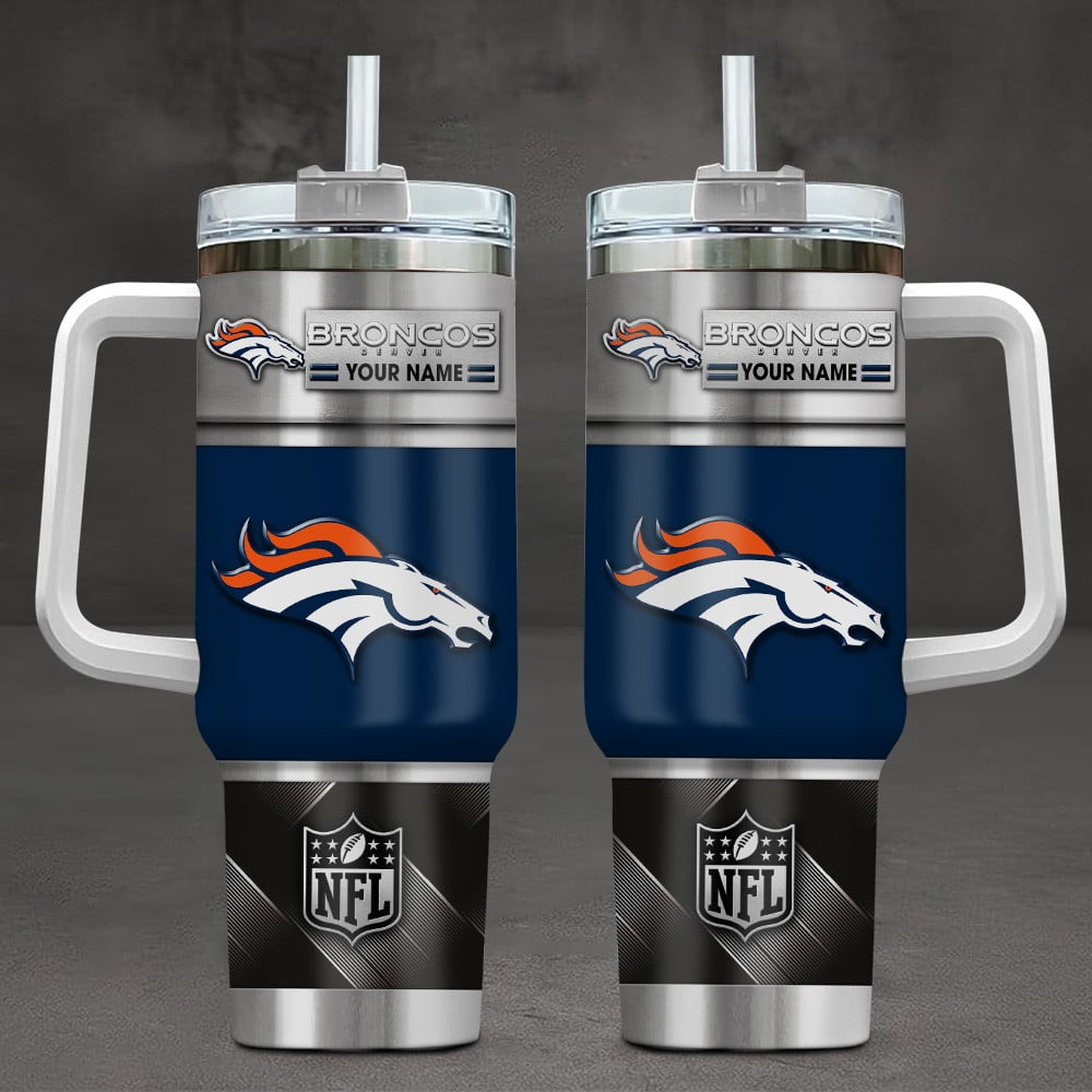 Denver Broncos NFL Custom Stanley Cup 40 oz 30 oz Tumbler With HandleTVC230197