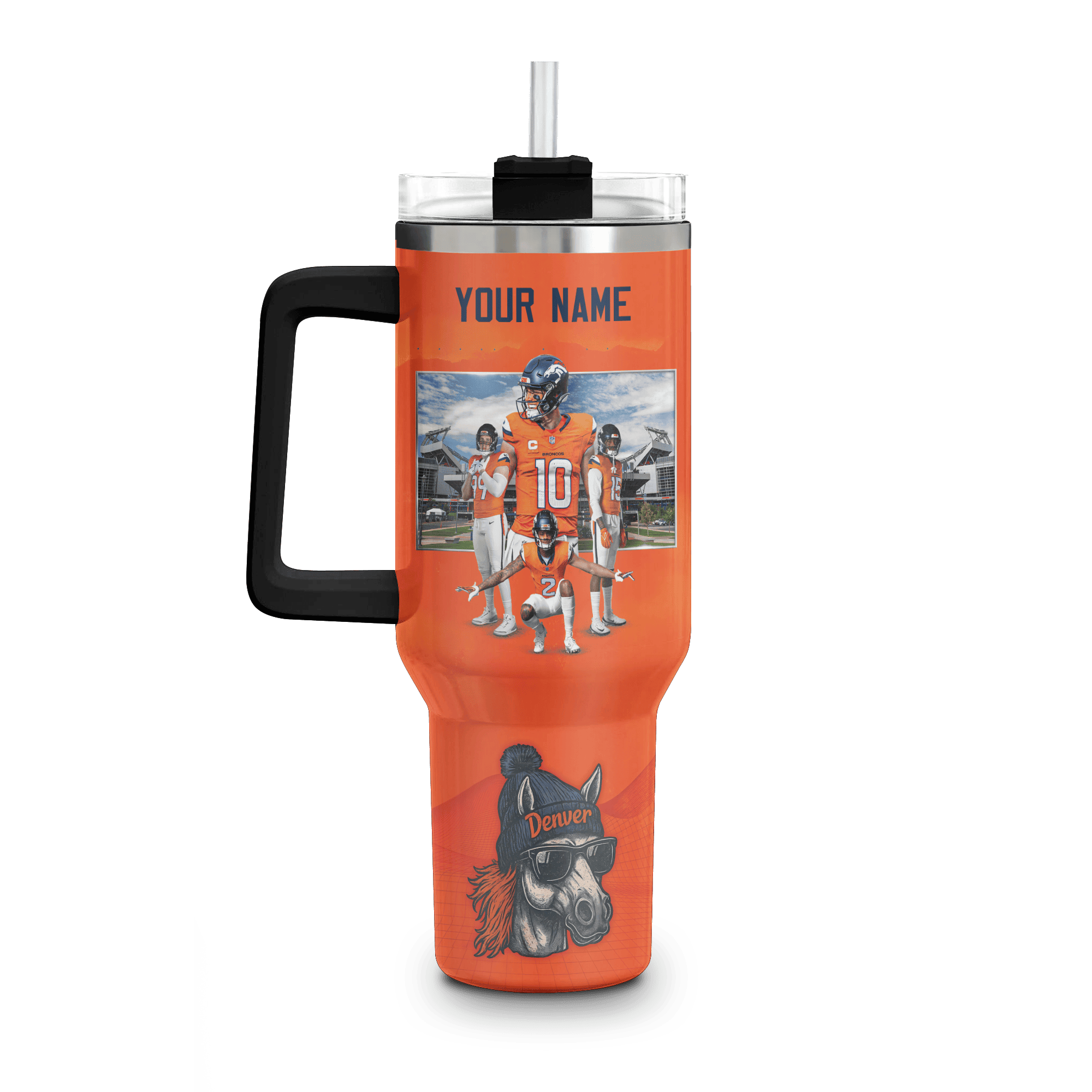 Denver Broncos NFL Custom Stanley Cup 40 oz 30 oz Tumbler With HandleTVC230198 - Image 3