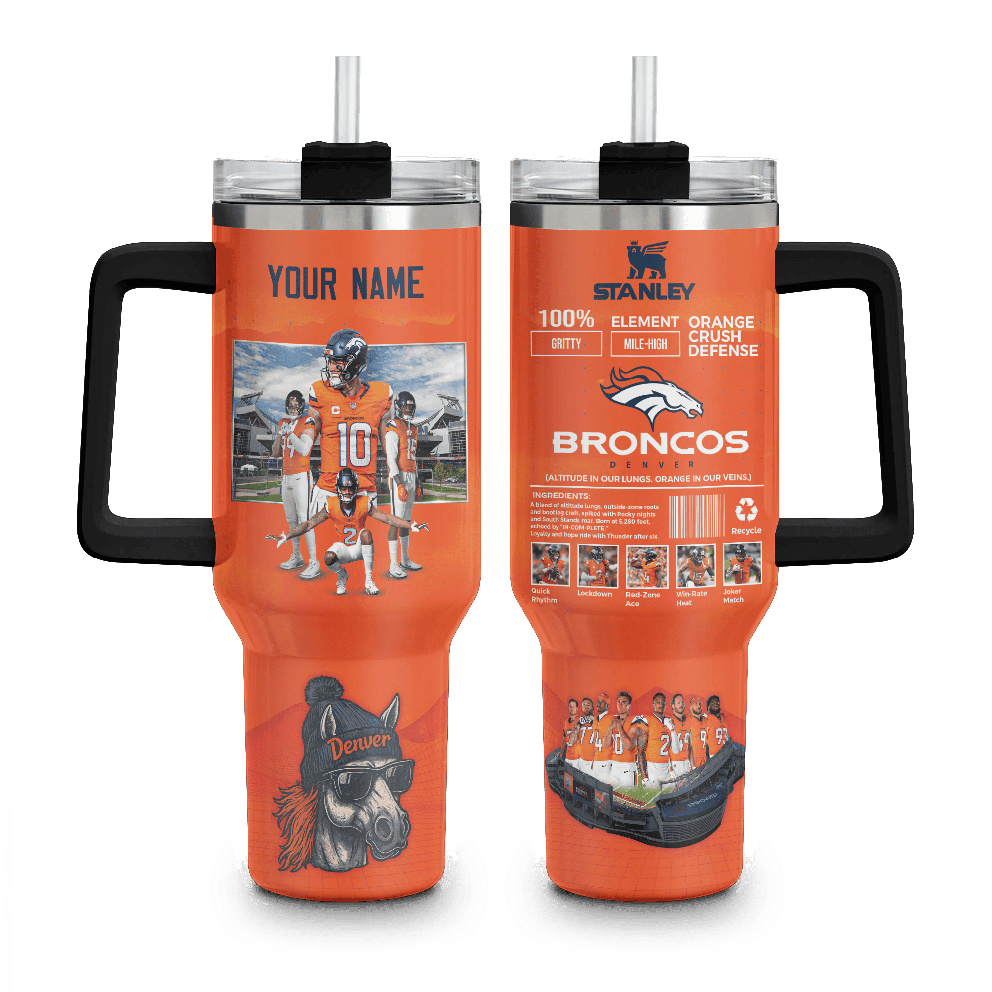 Denver Broncos NFL Custom Stanley Cup 40 oz 30 oz Tumbler With HandleTVC230198 - Image 5