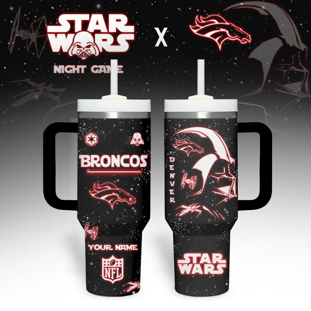 Denver Broncos NFL Custom Stanley Cup 40 oz 30 oz Tumbler With HandleTVC230199