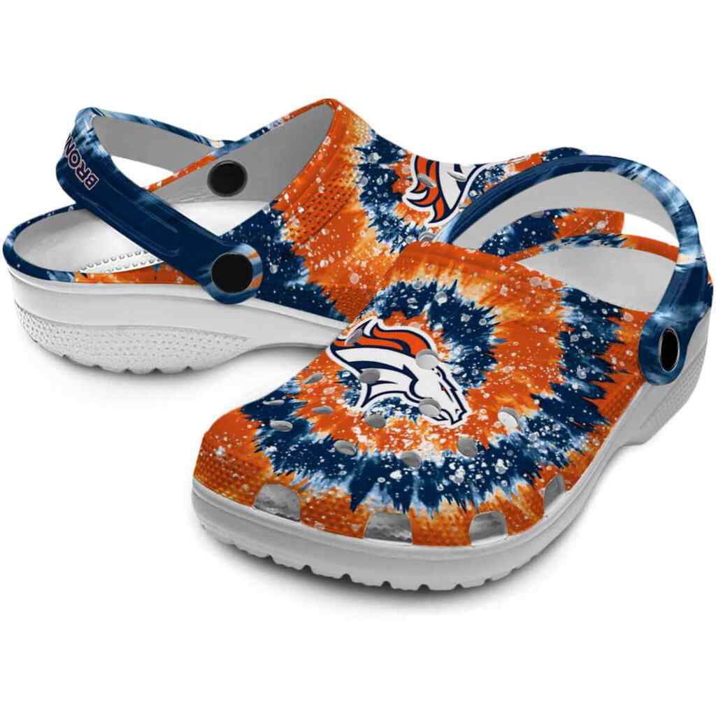 Denver Broncos Radiant Burst Effect ClogTVC180106 - Image 3