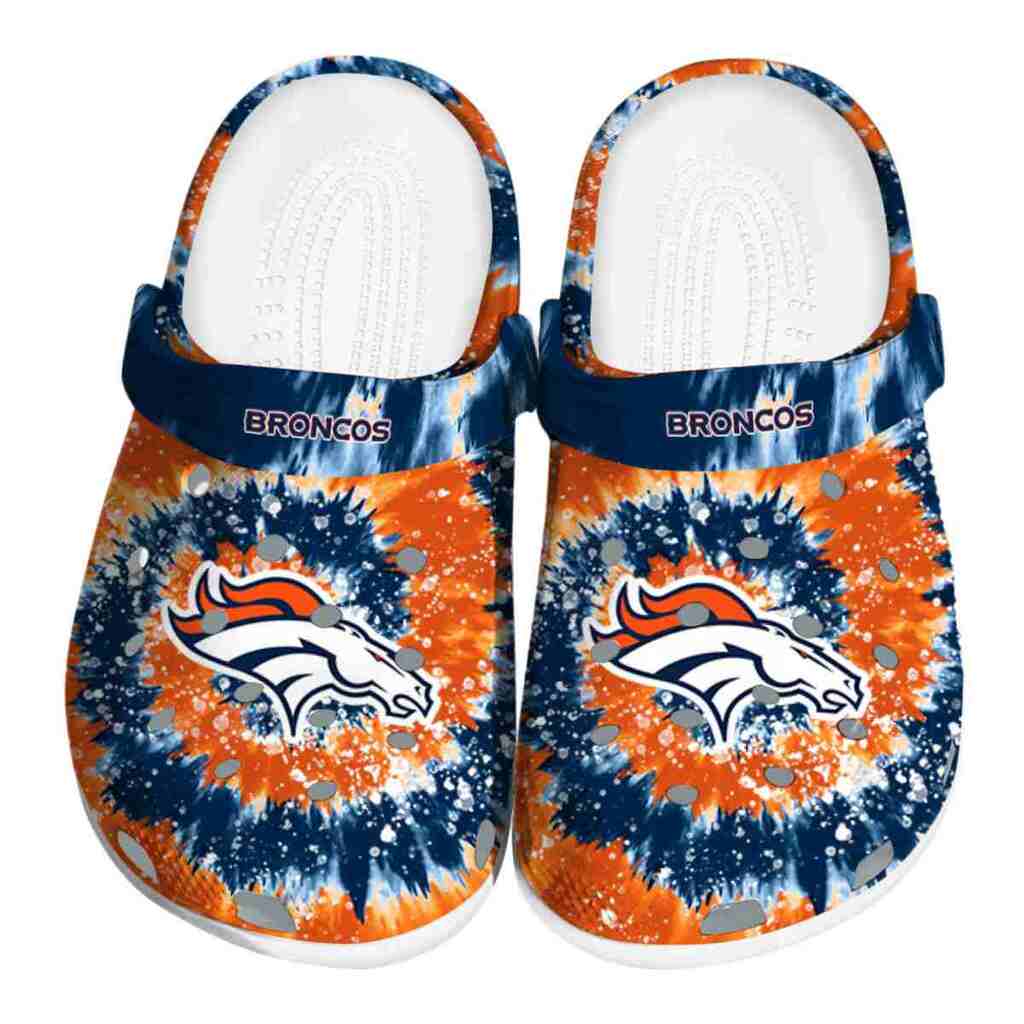 Denver Broncos Radiant Burst Effect ClogTVC180106
