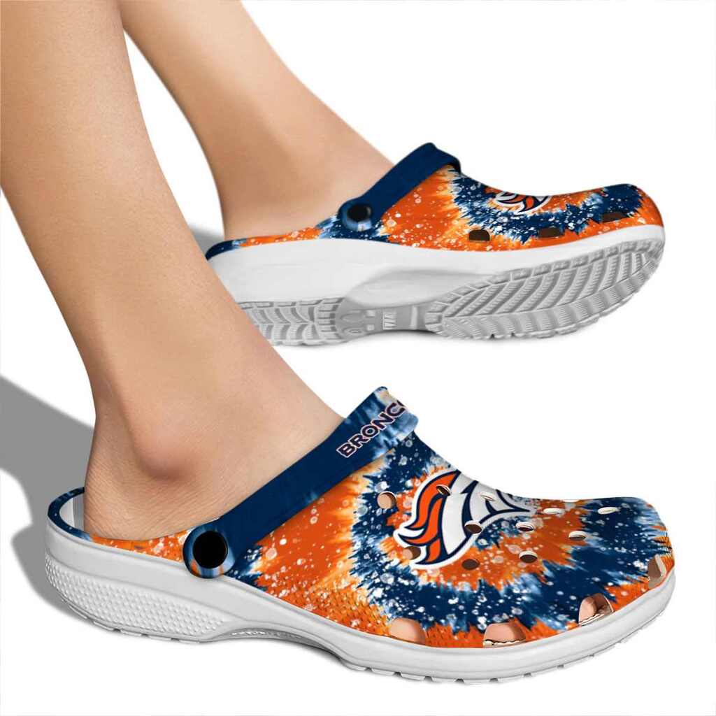 Denver Broncos Radiant Burst Effect ClogTVC180106 - Image 2