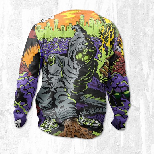 Denzel Curry Comic Art match Sweatshirt - Image 9