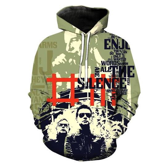 Depeche Mode 3D All Over Print Hoodie, Zip Hoodie