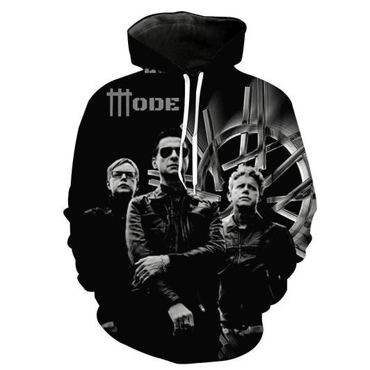 Depeche Mode 3D All Over Print Hoodie, Zip Hoodie