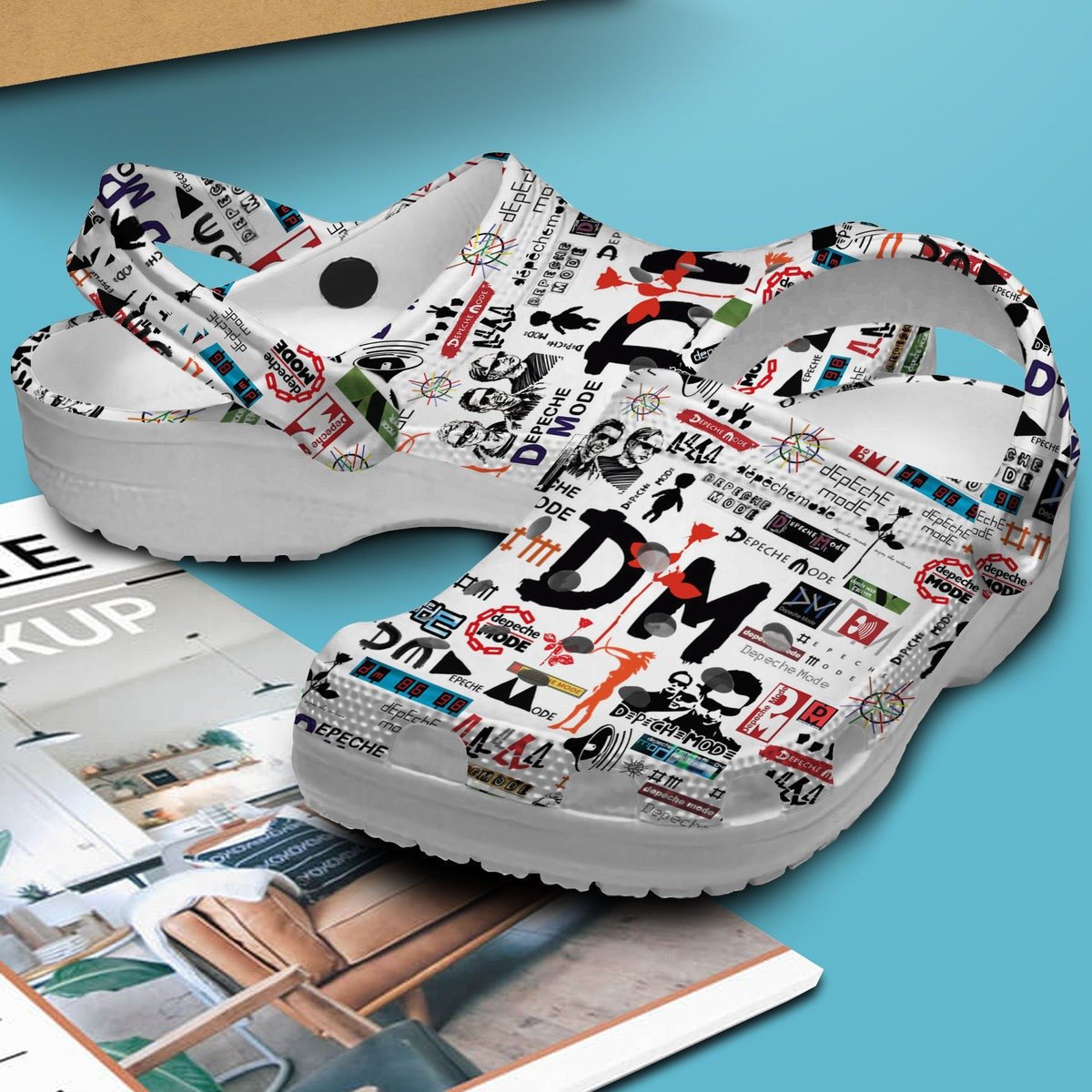 Depeche Mode Music Crocs Crocband Clogs Shoes Comfortable For Men Women and Kids - Image 3