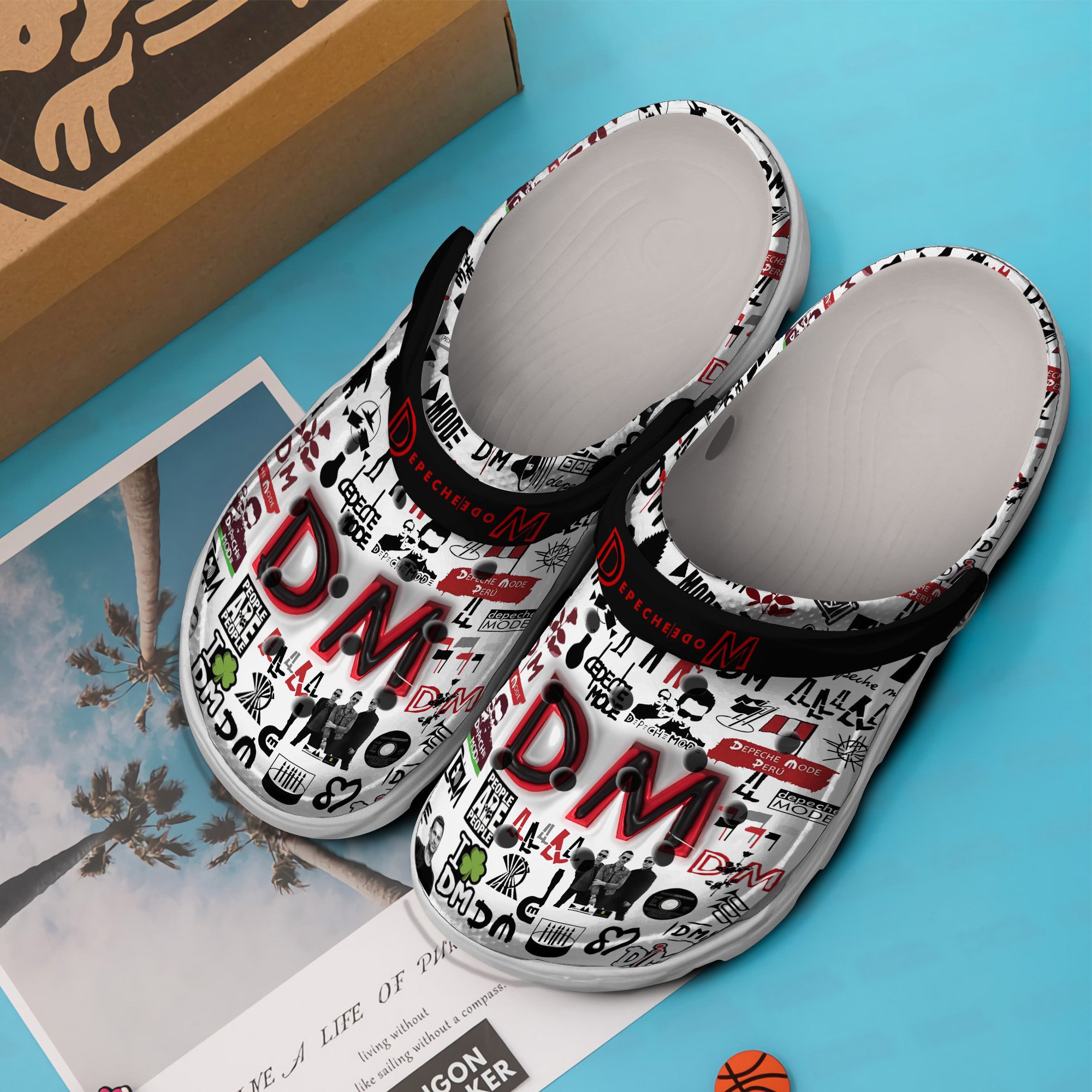 Depeche Mode Music Crocs Crocband Clogs Shoes Comfortable For Men Women and Kids - Image 2