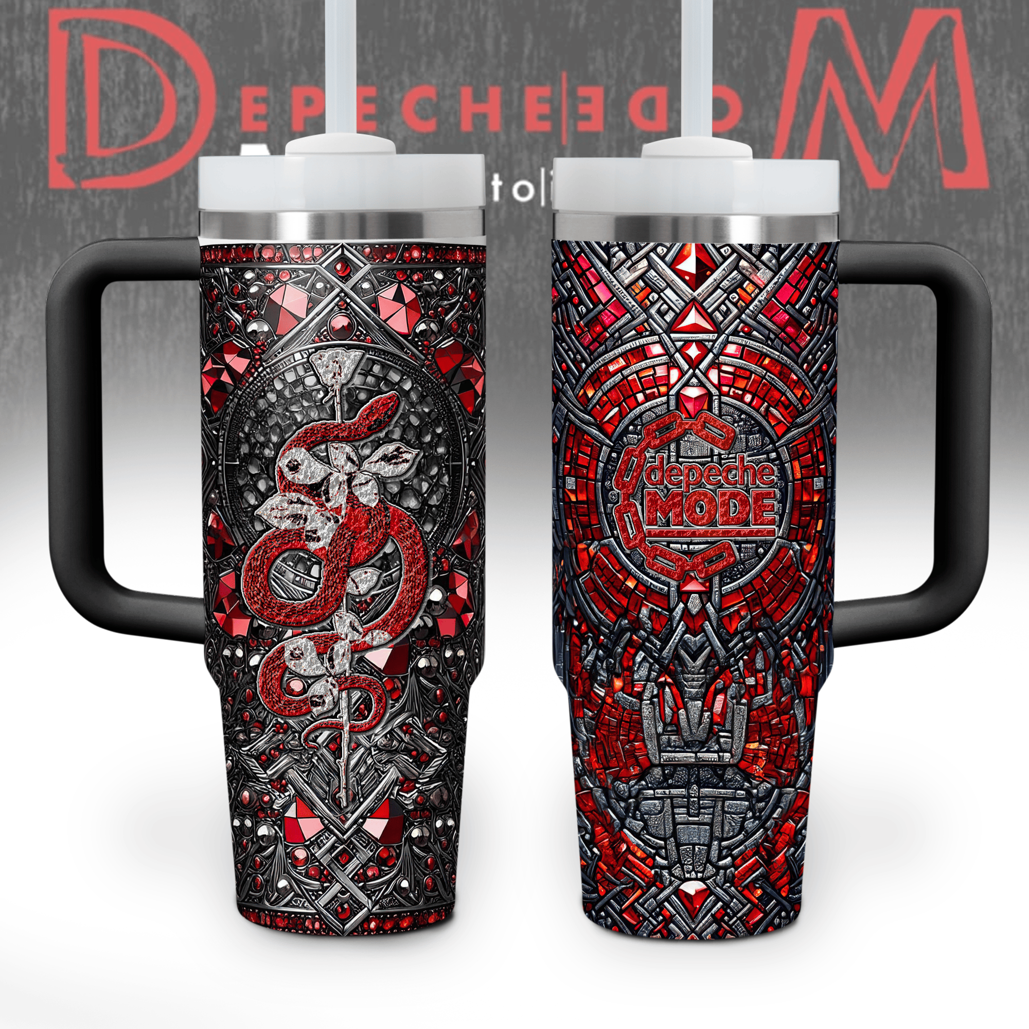 Depeche Mode Music Custom Stanley Cup 40 oz 30 oz Tumbler With HandleTVC2301527