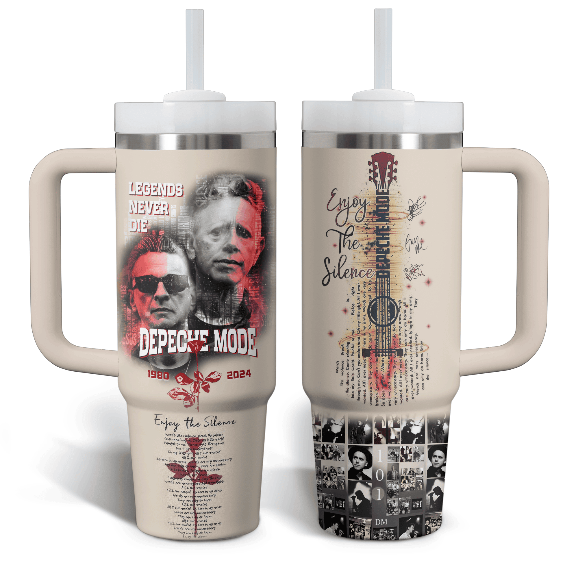 Depeche Mode Music Custom Stanley Cup 40 oz 30 oz Tumbler With HandleTVC2301766 - Image 2