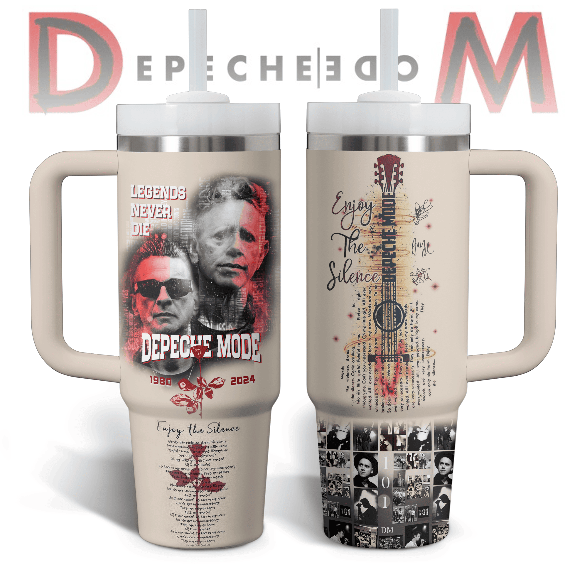 Depeche Mode Music Custom Stanley Cup 40 oz 30 oz Tumbler With HandleTVC2301766