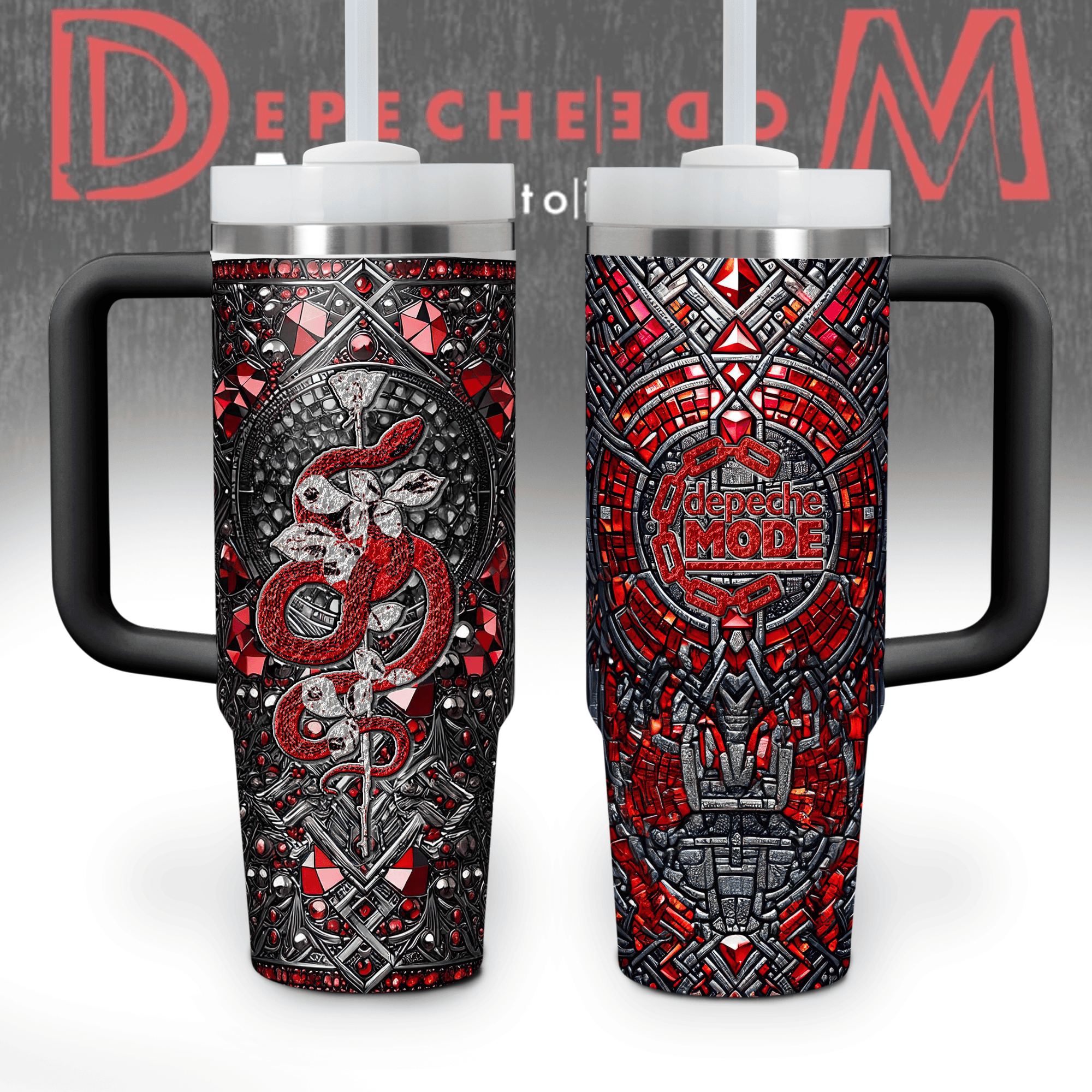 Depeche Mode Music Custom Stanley Cup 40 oz 30 oz Tumbler With HandleTVC2301769