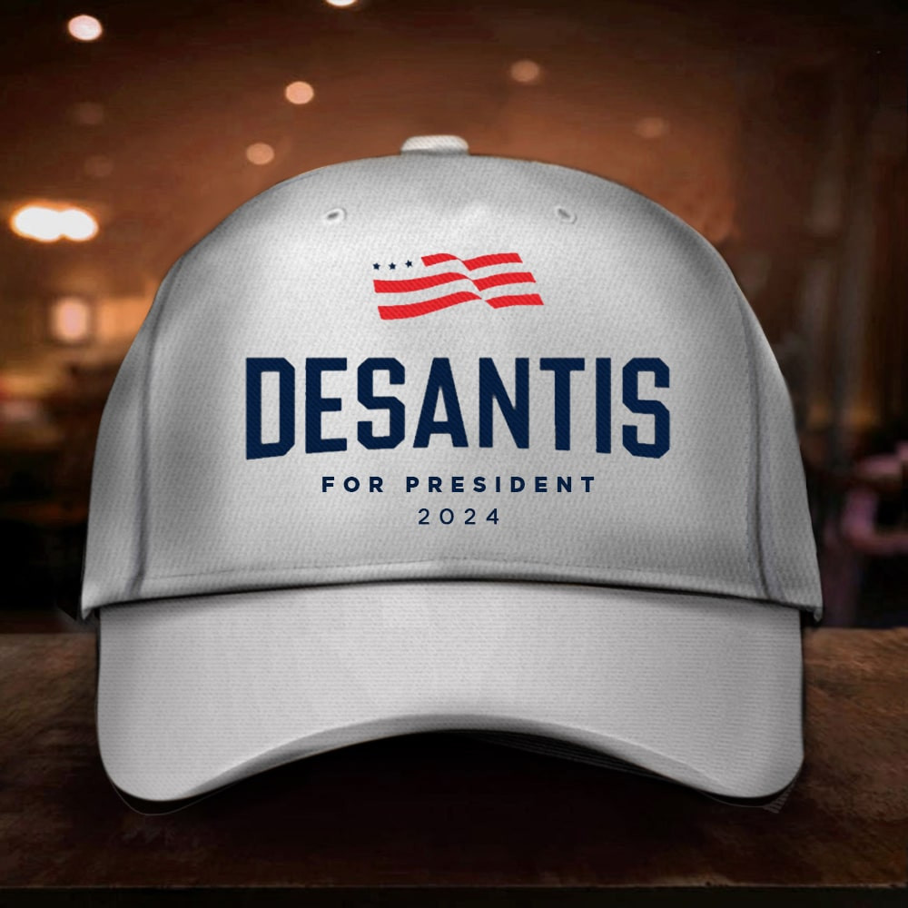 Desantis For President 2024 Hat Ron Desantis For Florida Governor Supporters Merch Trucker Hats Custom Hats Gifts For Men & Women