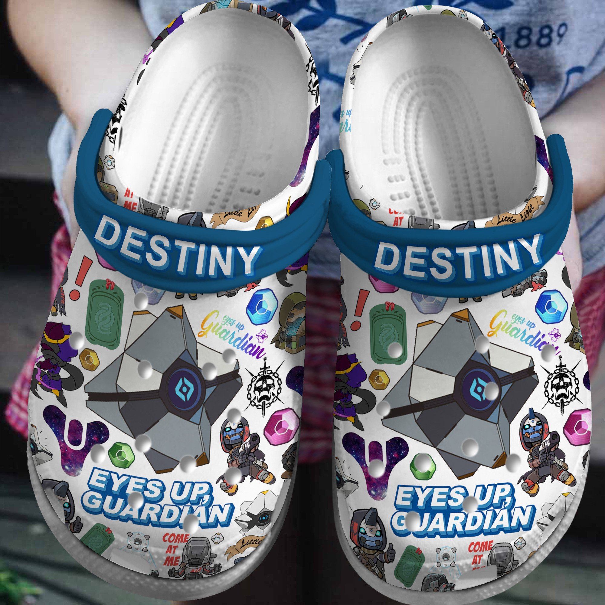 Destiny 2 The Final Shape Game Crocs Crocband Clogs Shoes Comfortable For Men Women and Kids