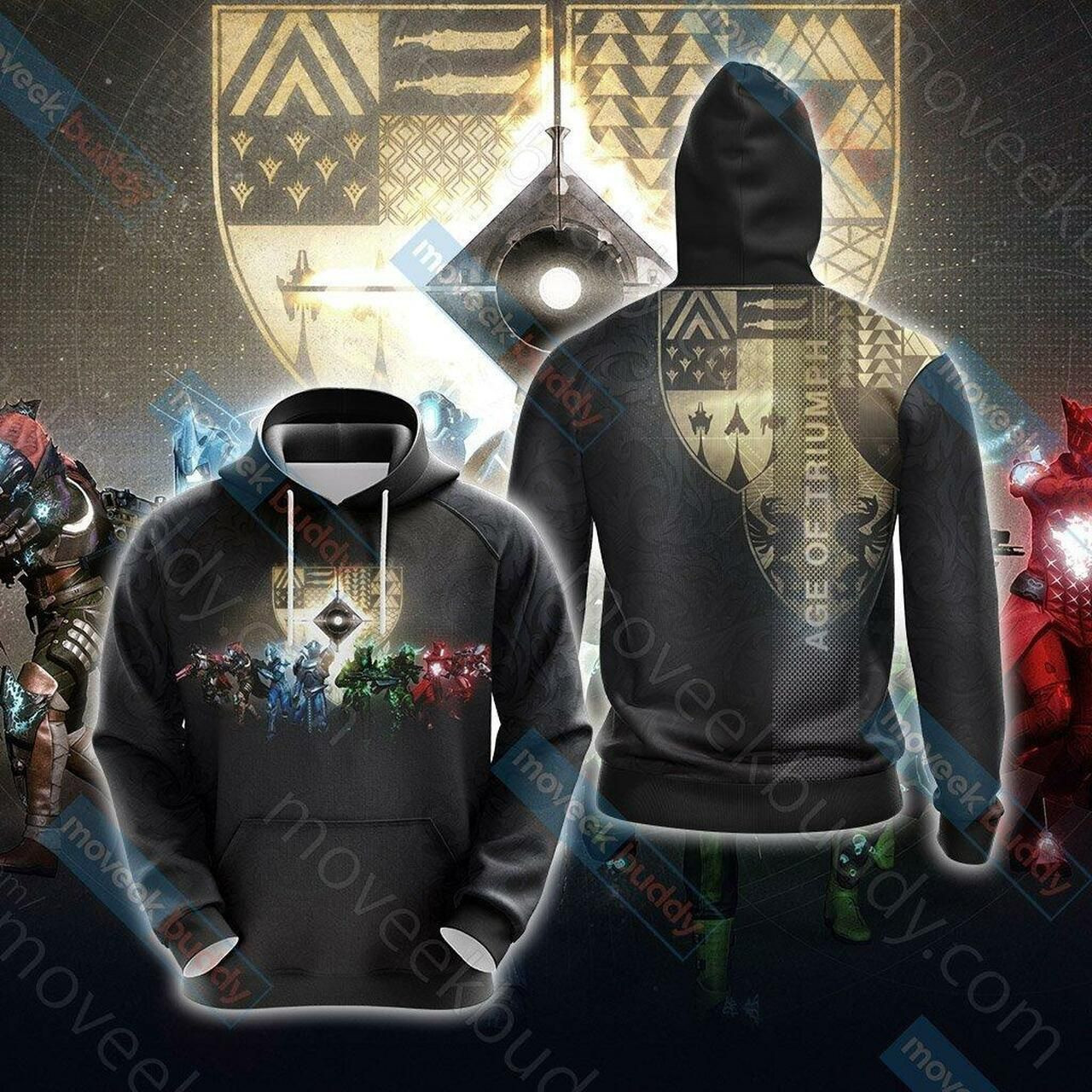 Destiny Age Of Triumph Unisex 3D All Over Print Hoodie, Zip Hoodie