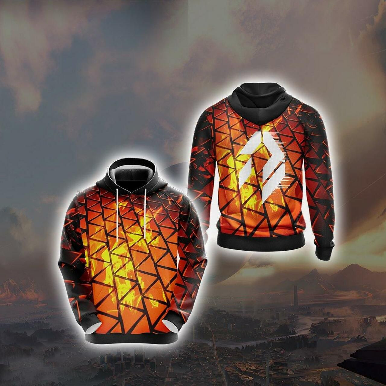 Destiny New Version Unisex 3D All Over Print Hoodie, Zip Hoodie