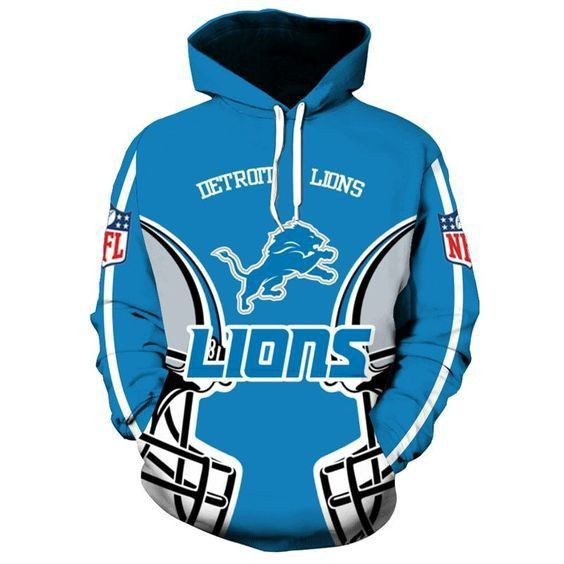 Detroit Lions 3D All Over Print Hoodie, Zip Hoodie