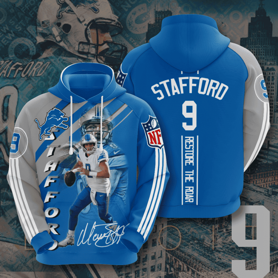 Detroit Lions 3D All Over Print Hoodie, Zip Hoodie