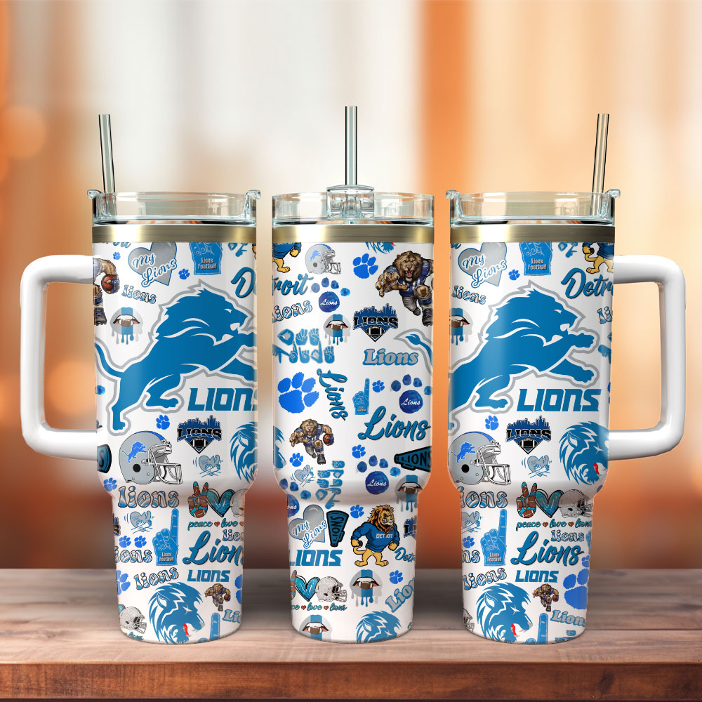 Detroit Lions Football NFL Sport Custom Stanley Cup 40 oz 30 oz Tumbler With HandleTVC2301258