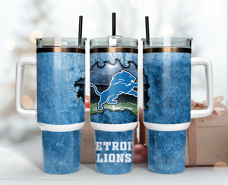 Detroit Lions NFL Custom Stanley Cup 40 oz 30 oz Tumbler With HandleTVC2301146