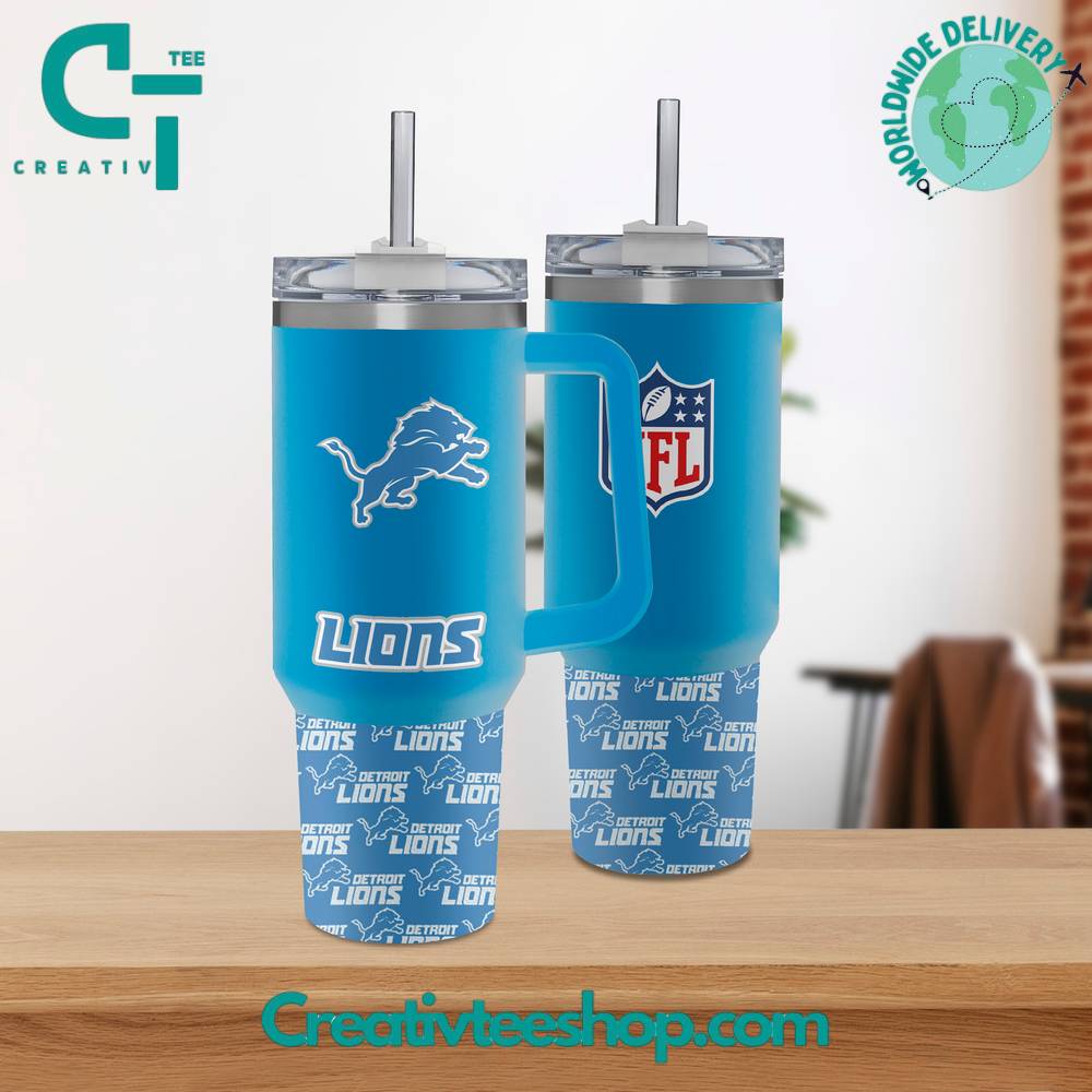 Detroit Lions NFL Custom Stanley Cup 40 oz 30 oz Tumbler With HandleTVC2301190