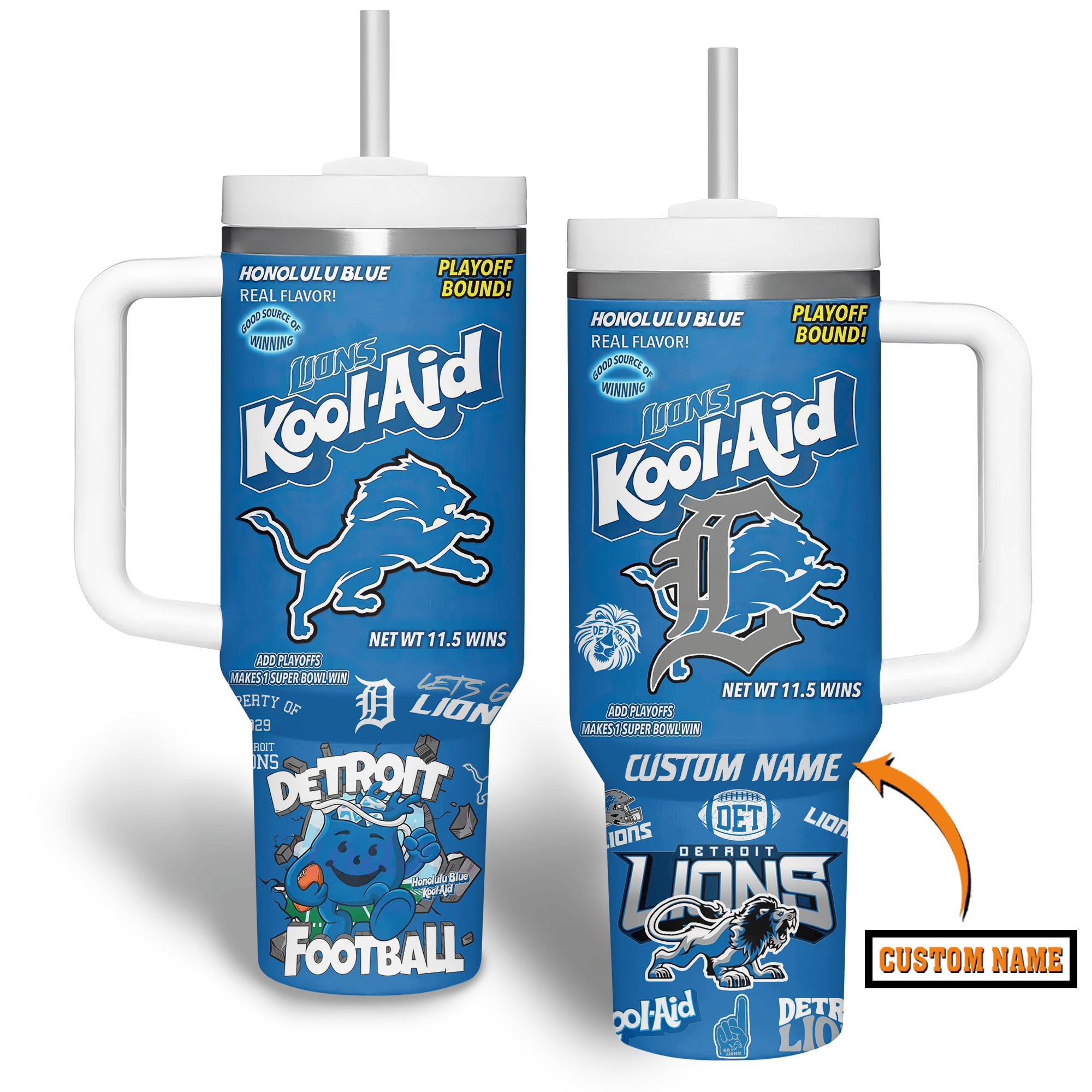 Detroit Lions NFL Custom Stanley Cup 40 oz 30 oz Tumbler With HandleTVC2301514