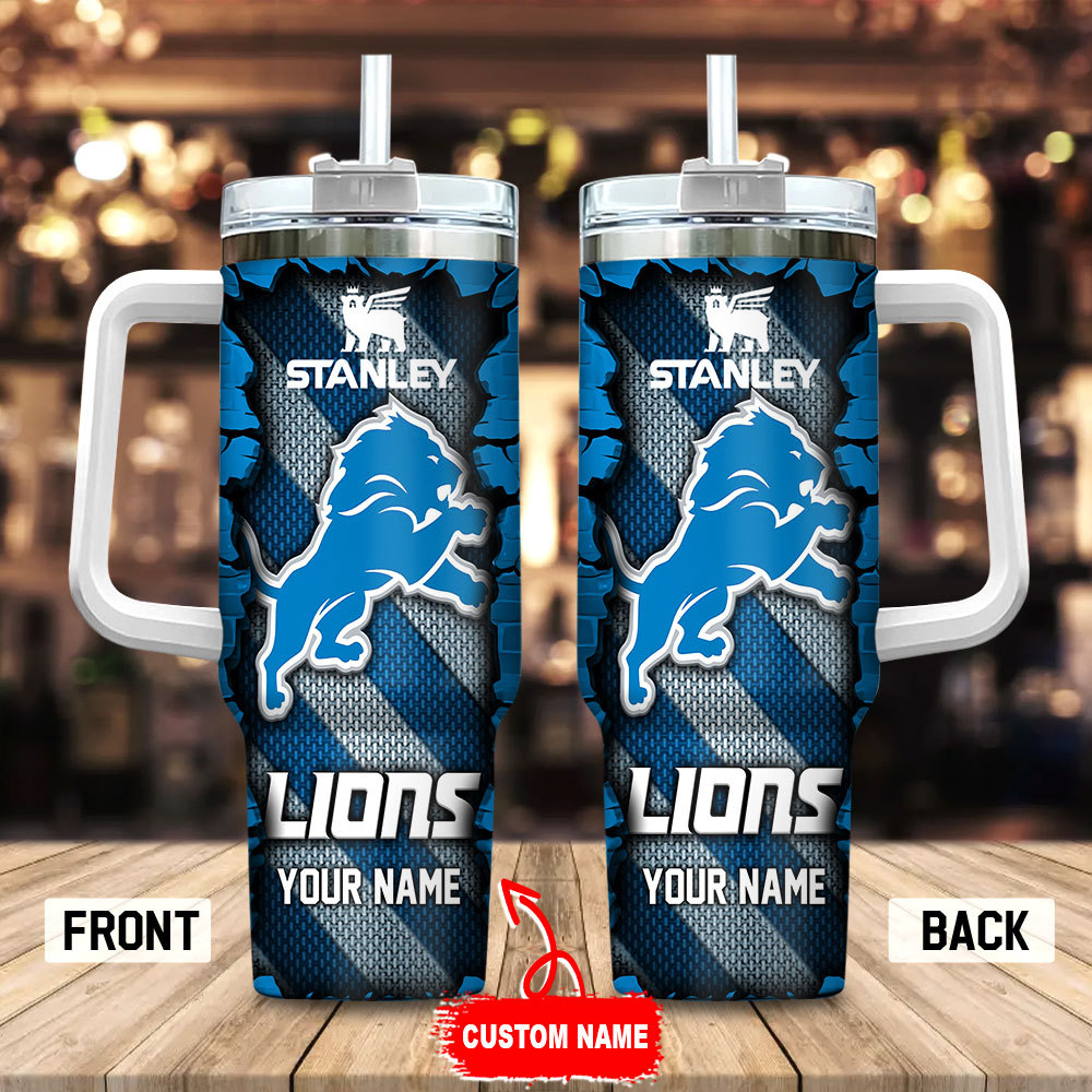 Detroit Lions NFL Custom Stanley Cup 40 oz 30 oz Tumbler With HandleTVC230156
