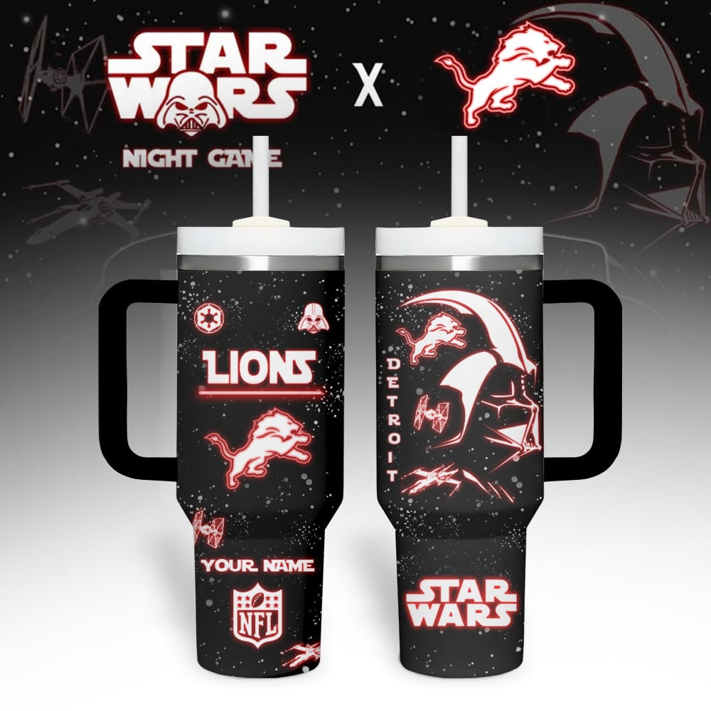 Detroit Lions NFL Custom Stanley Cup 40 oz 30 oz Tumbler With HandleTVC230199