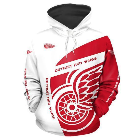 Detroit Red Wings 3D All Over Print Hoodie, Zip Hoodie