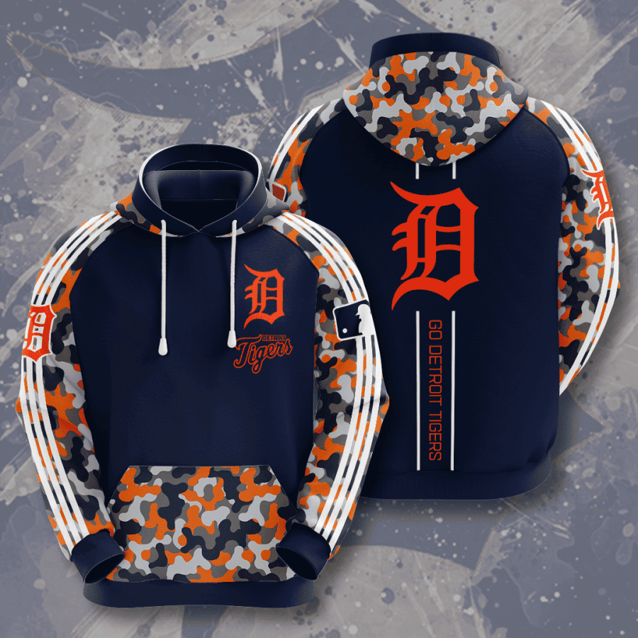 Detroit Tigers 3D All Over Print Hoodie, Zip Hoodie