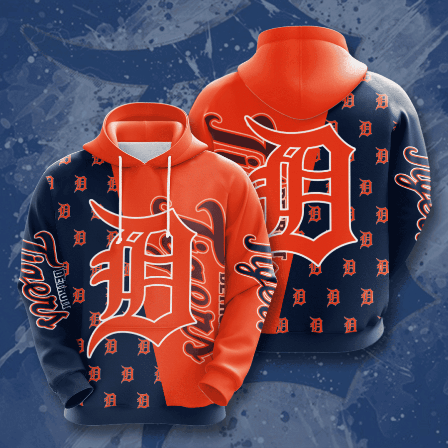 Detroit Tigers 3D All Over Print Hoodie, Zip Hoodie
