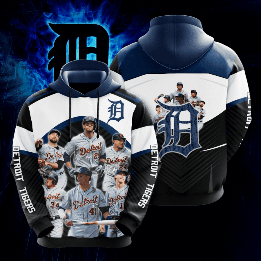Detroit Tigers 3D All Over Print Hoodie, Zip Hoodie