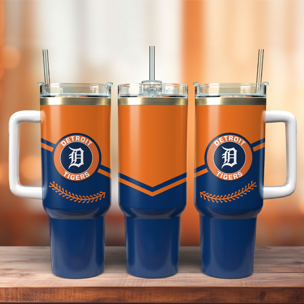 Detroit Tigers Baseball Team MLB Custom Stanley Cup 40 oz 30 oz Tumbler With HandleTVC2301237
